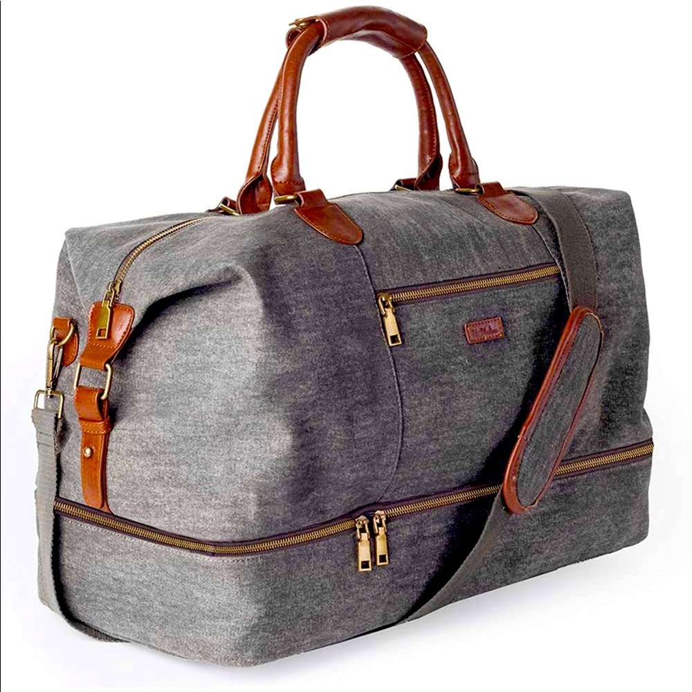 **New** Canvas Weekender/Travel Tote